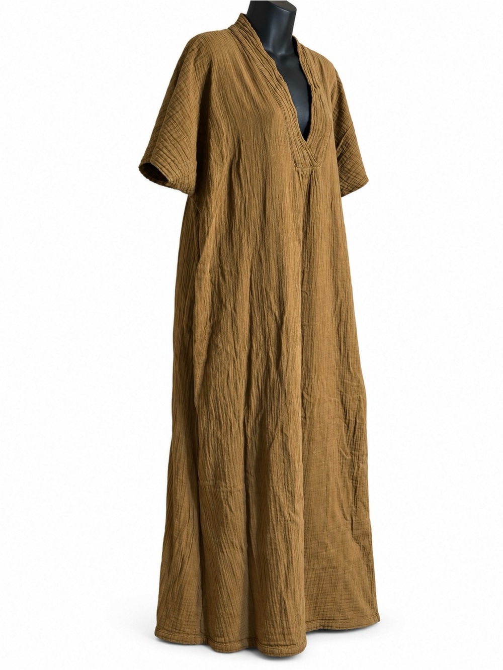the Tulum Dress from the sustainable fashion brand Honest Cotton